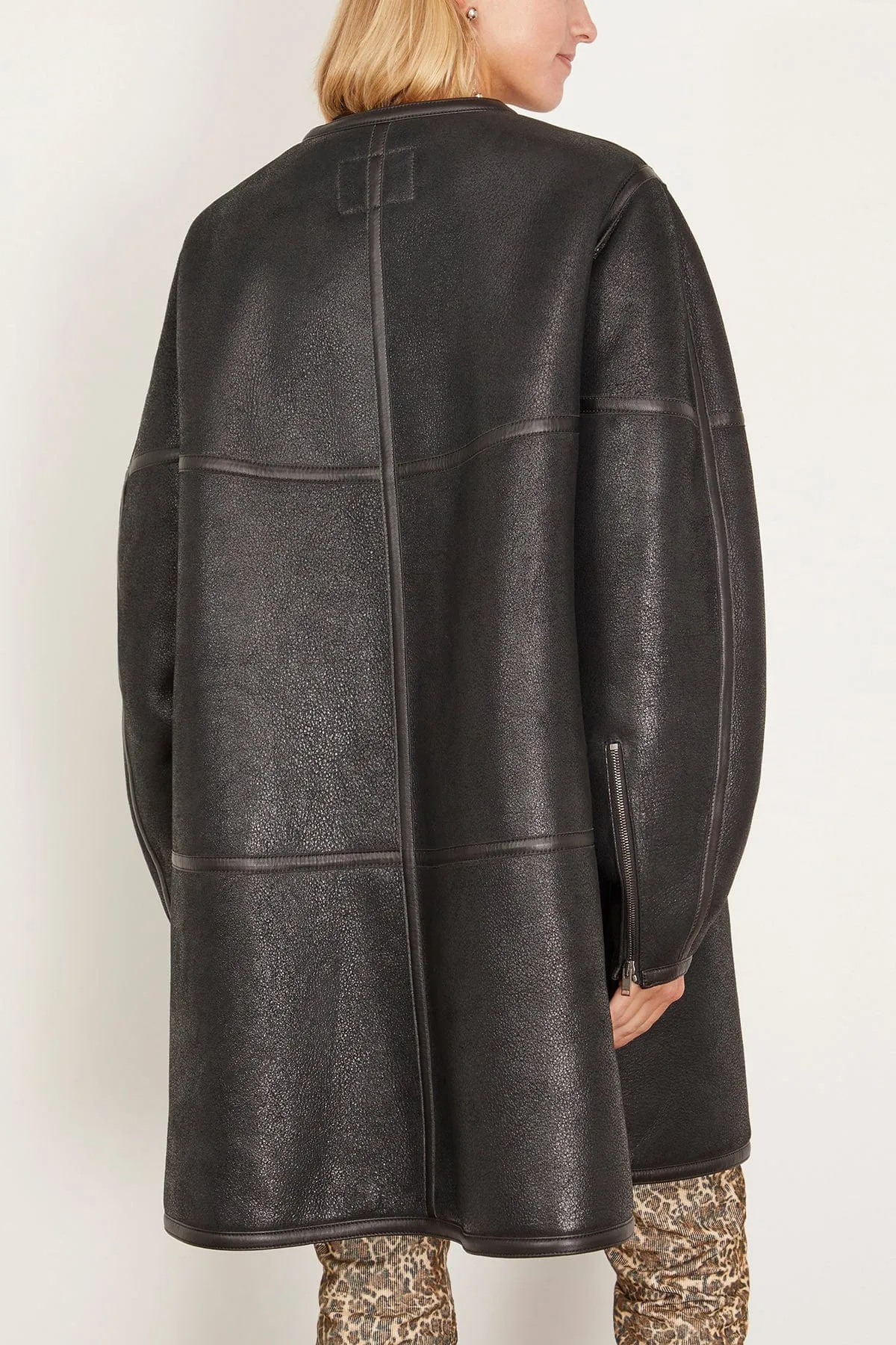 Adael Coat in Black