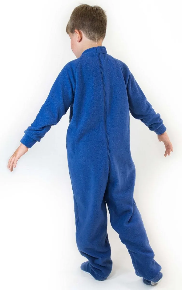 All-In-One Zip Back Fleece Pyjama