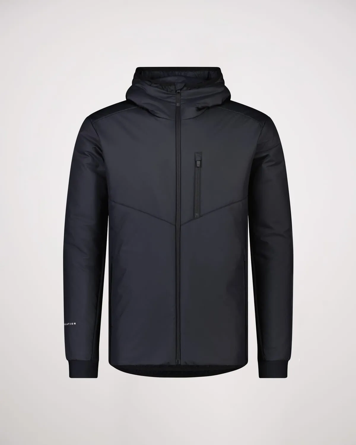 Arete Merino Insulated Hooded Jacket - Black