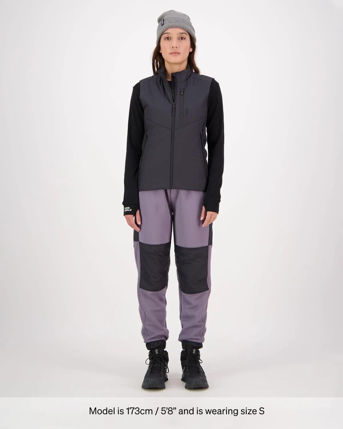 Arete Merino Insulated Vest - Black