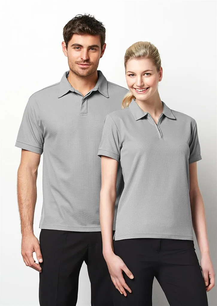 Biz Collection Womens Micro Waffle S/S Polo (P3325)