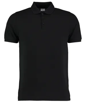 Black - Klassic heavyweight polo superwash® 60°C (slim fit)