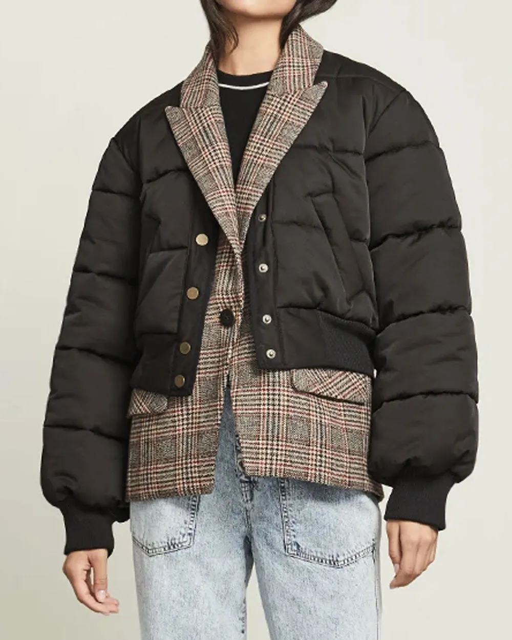 Black Larkin Puffer Jacket