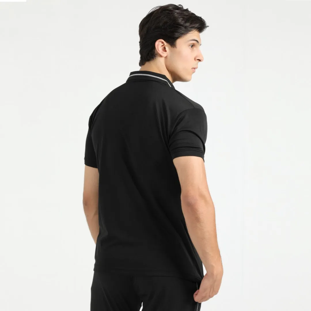 Boxdox black  Dri-fit Polo Shirt