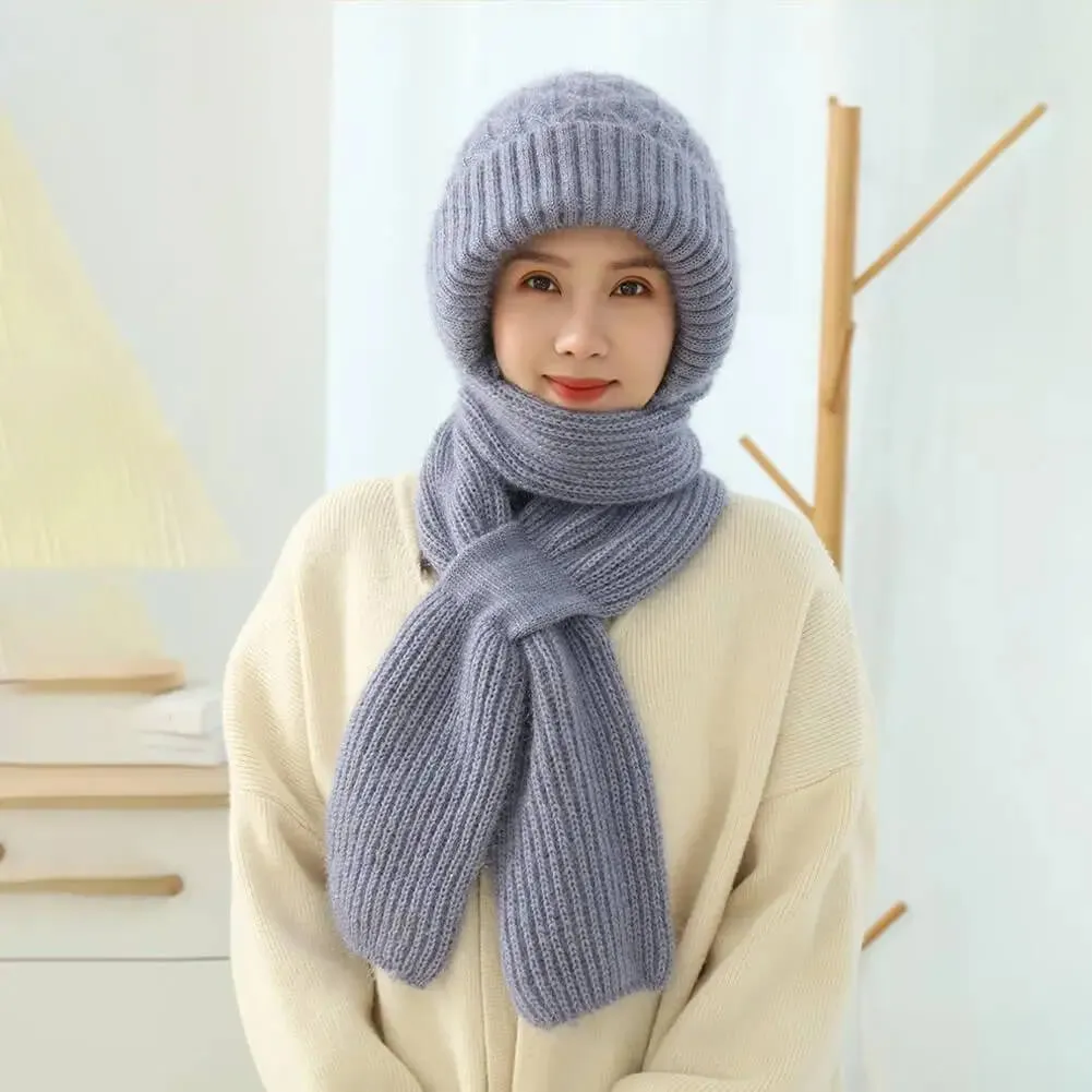 Cozy Knitted Beanie and Scarf Set