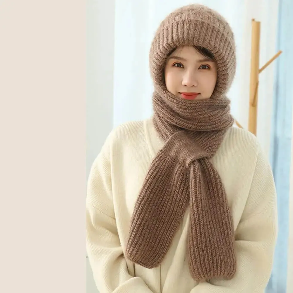 Cozy Knitted Beanie and Scarf Set