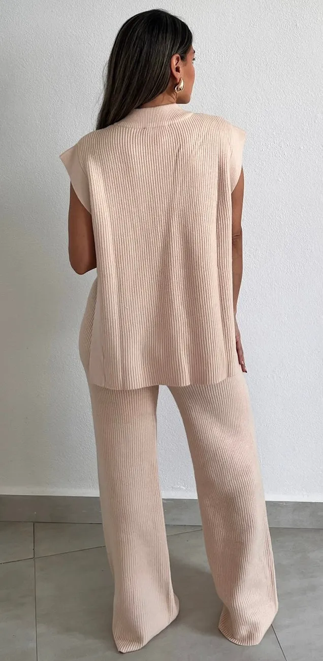 Cozy Perfection Knitted Two-Piece Set