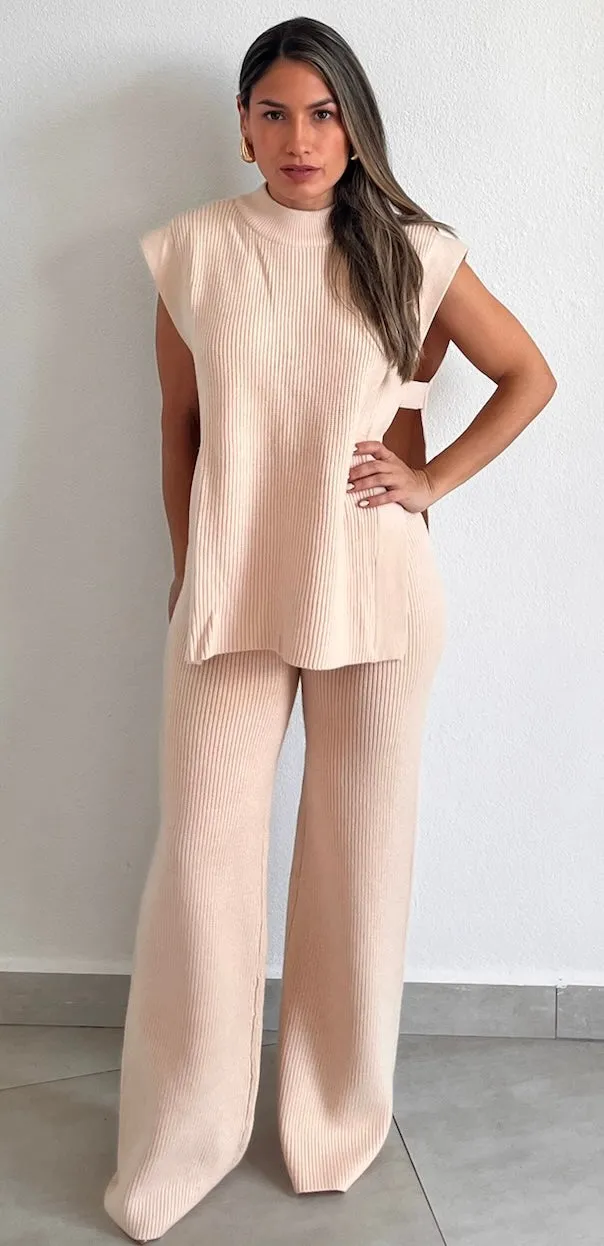 Cozy Perfection Knitted Two-Piece Set