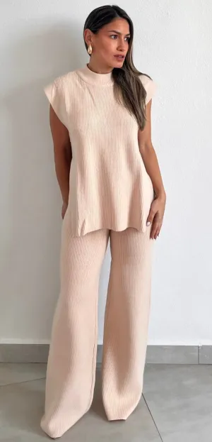 Cozy Perfection Knitted Two-Piece Set