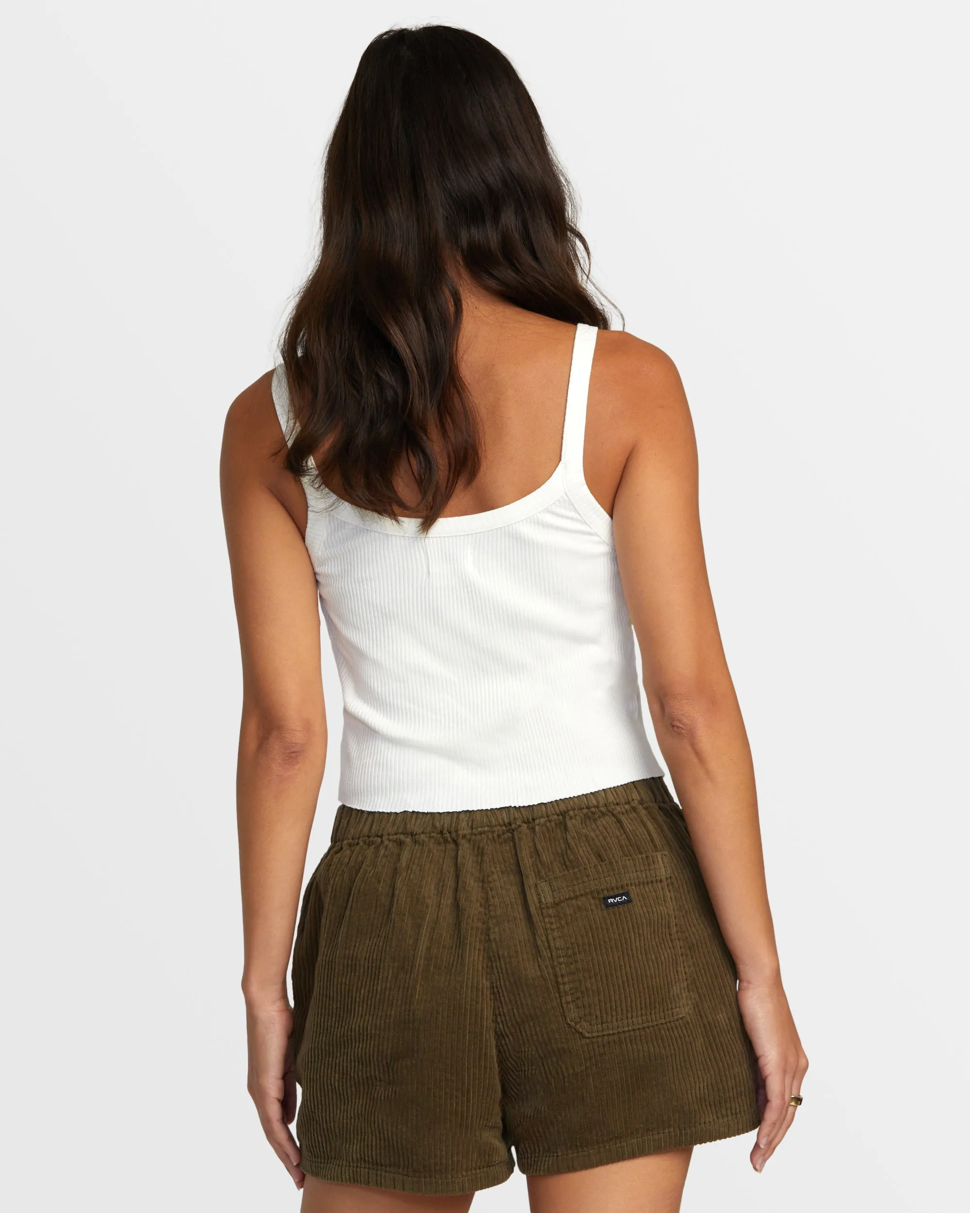 Daylight Corduroy Shorts - Dark Olive