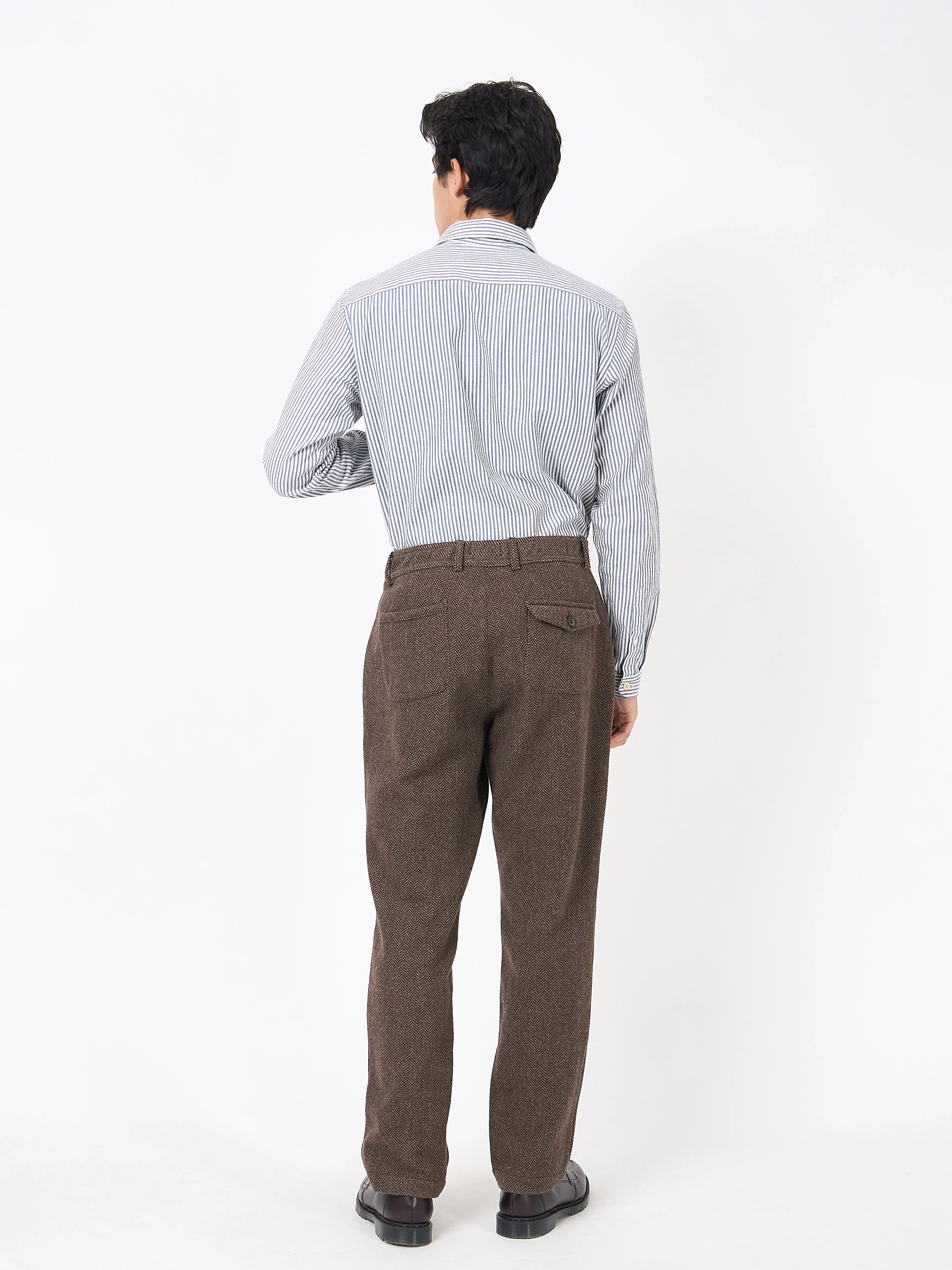 Drawstring Trousers Whittaker Brown