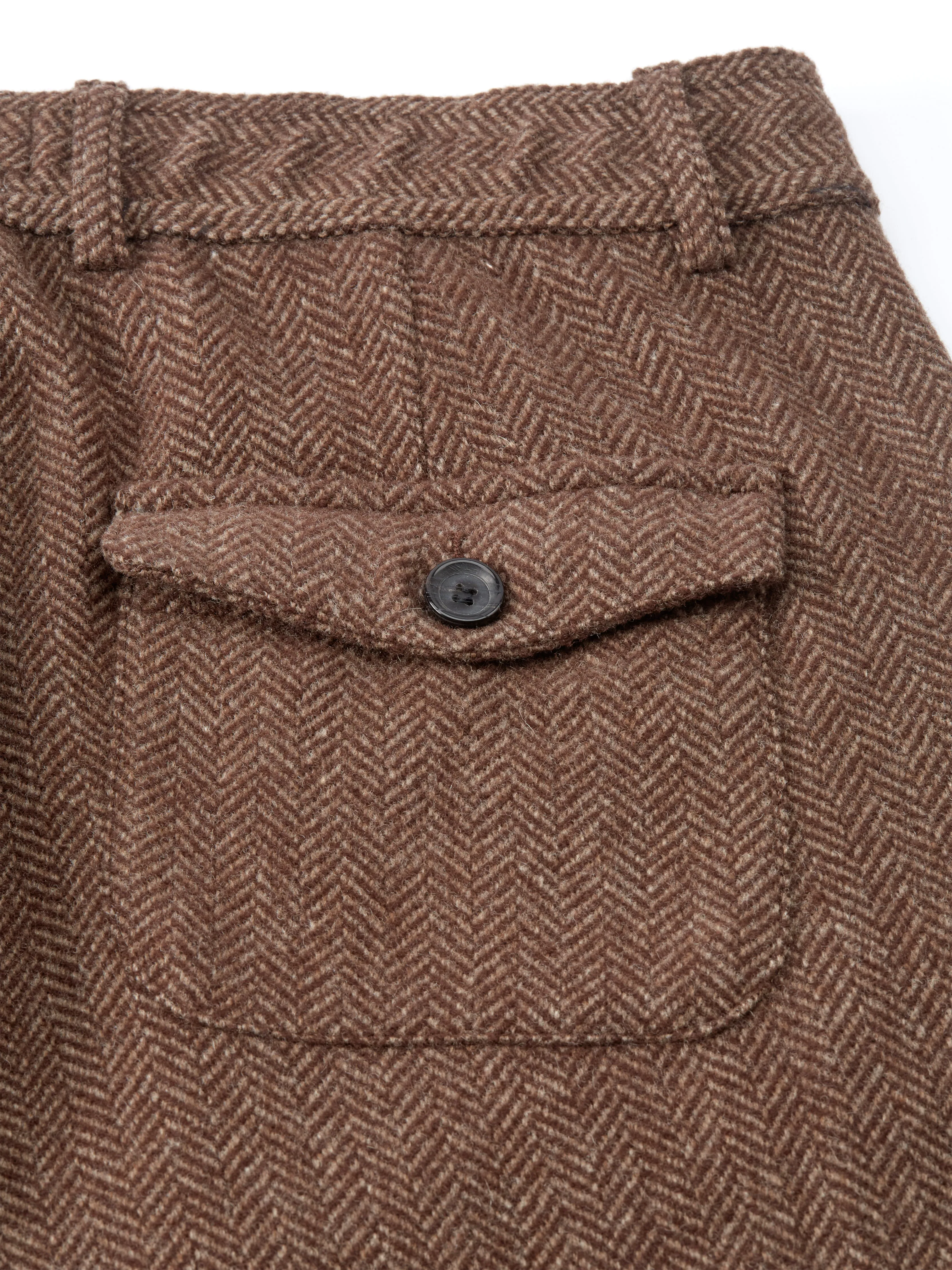 Drawstring Trousers Whittaker Brown