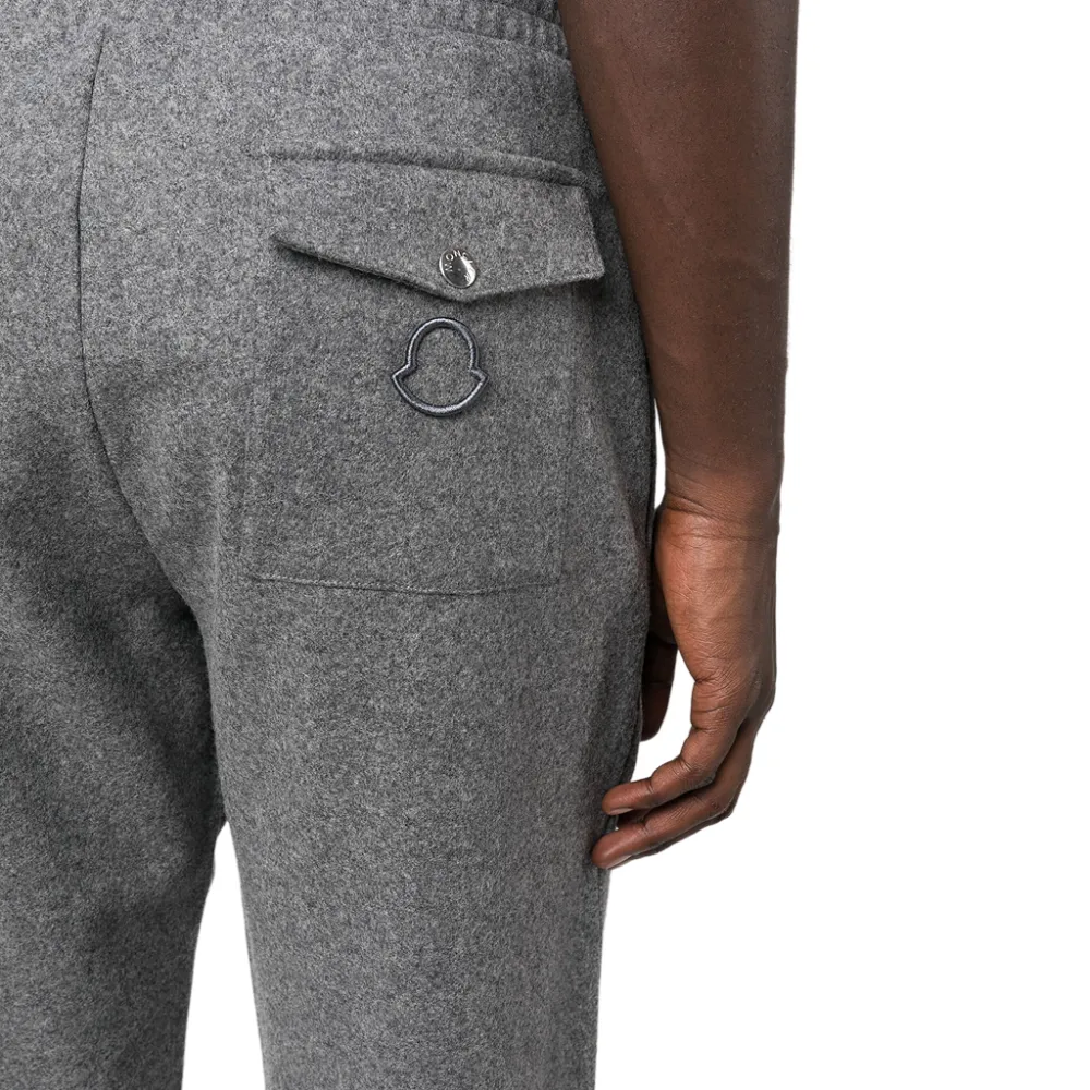 Elasticated-Waistband Trousers