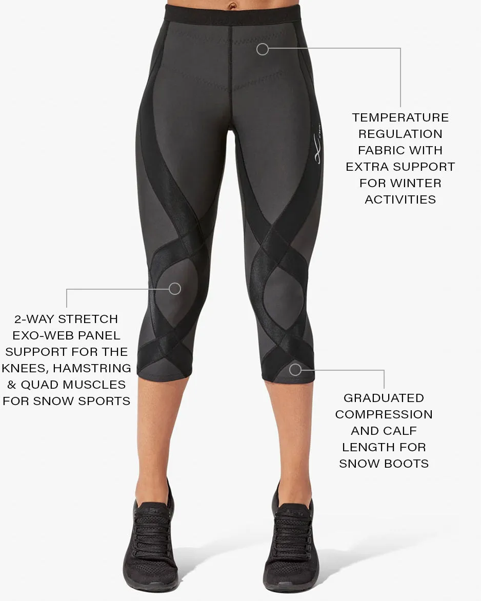 Endurance Generator Insulator Joint & Muscle Support 3/4 Compression Tight: Women's Black