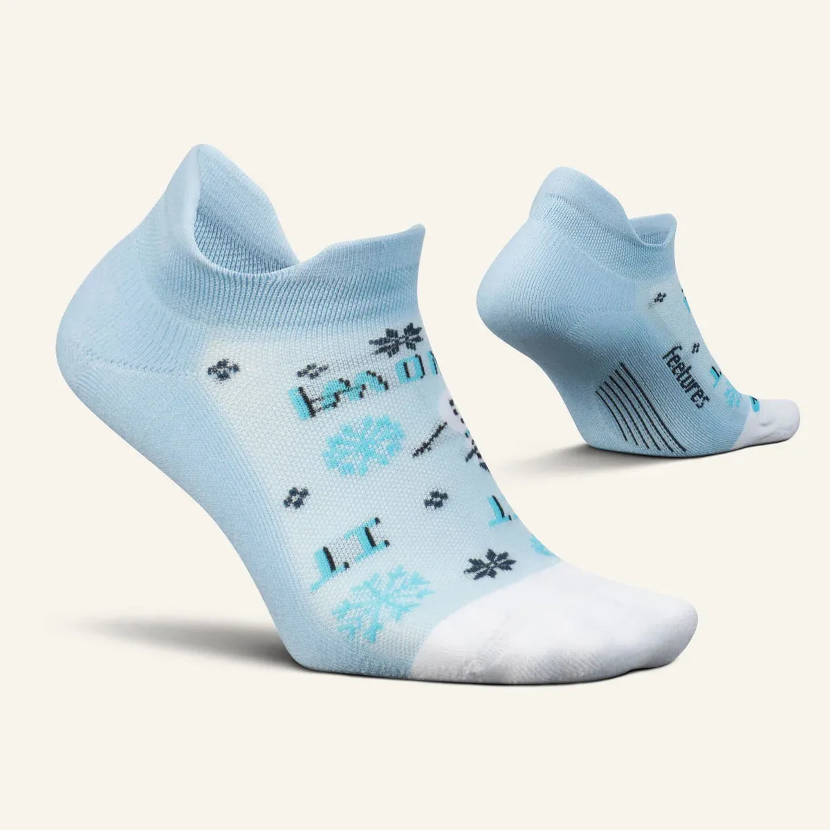 Feetures! | Elite | Light Cushion | No Show | Frosty Blue Limited Edition