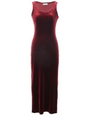 Joule Velvet Evening Dress - XS