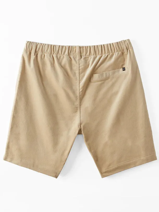 Larry Layback Corduroy 18" Shorts