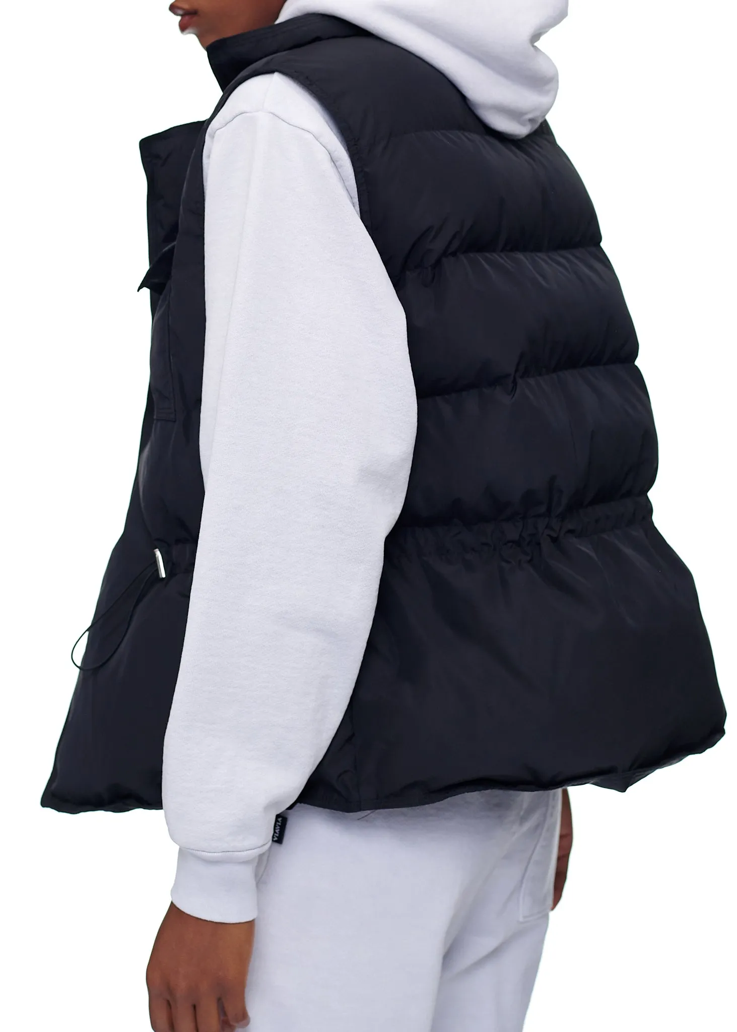 Lioness Emblem Puffer Vest