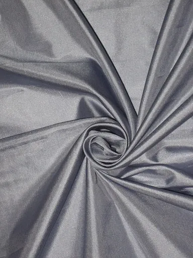 Mary Ann plain silk fabric Greyish Blue silk 44&quot;[3296]