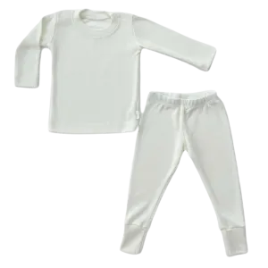 MERINO THERMAL BASELAYER SET - off-white snow