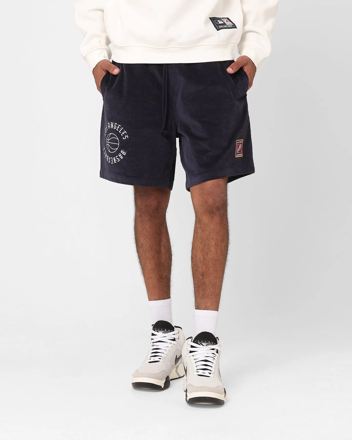 Mitchell & Ness Los Angeles Lakers Comet Shorts Midnight Navy