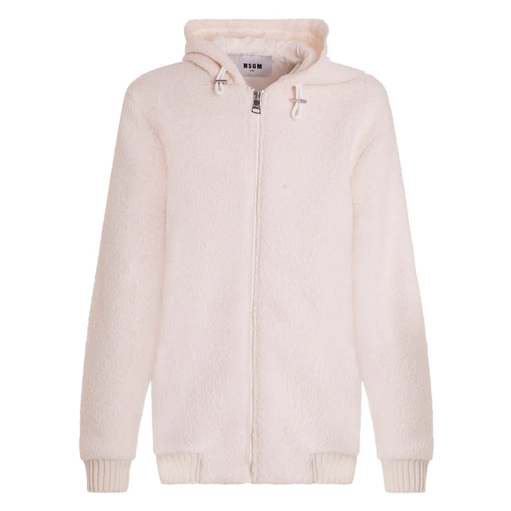 MSGM Kids Faux Shearling Jacket