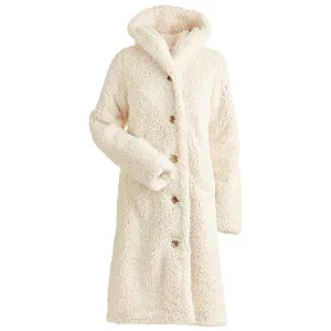 Nils Britta Long Fuzzy Coat - Women's