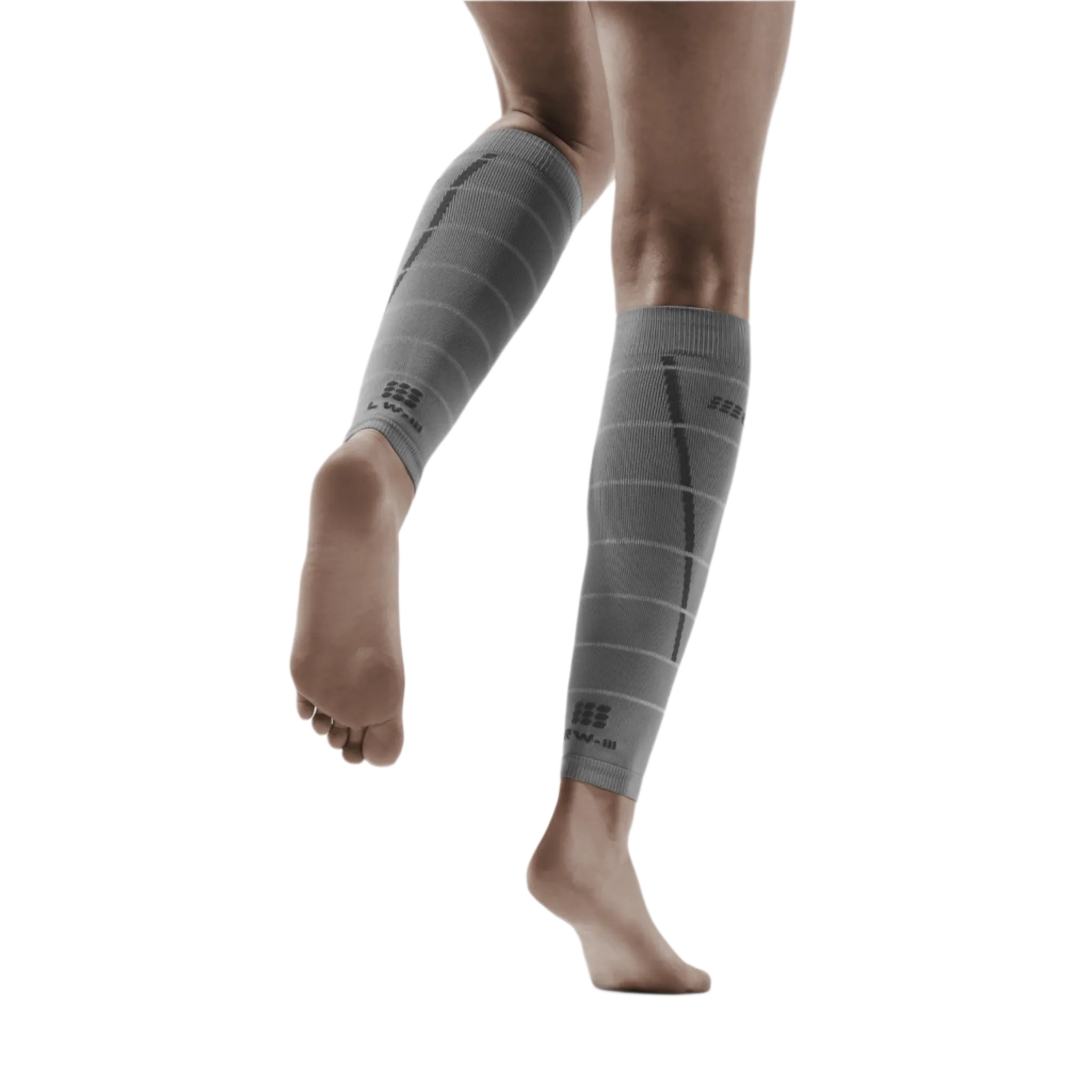 Reflective Compression Calf Sleeves, Women