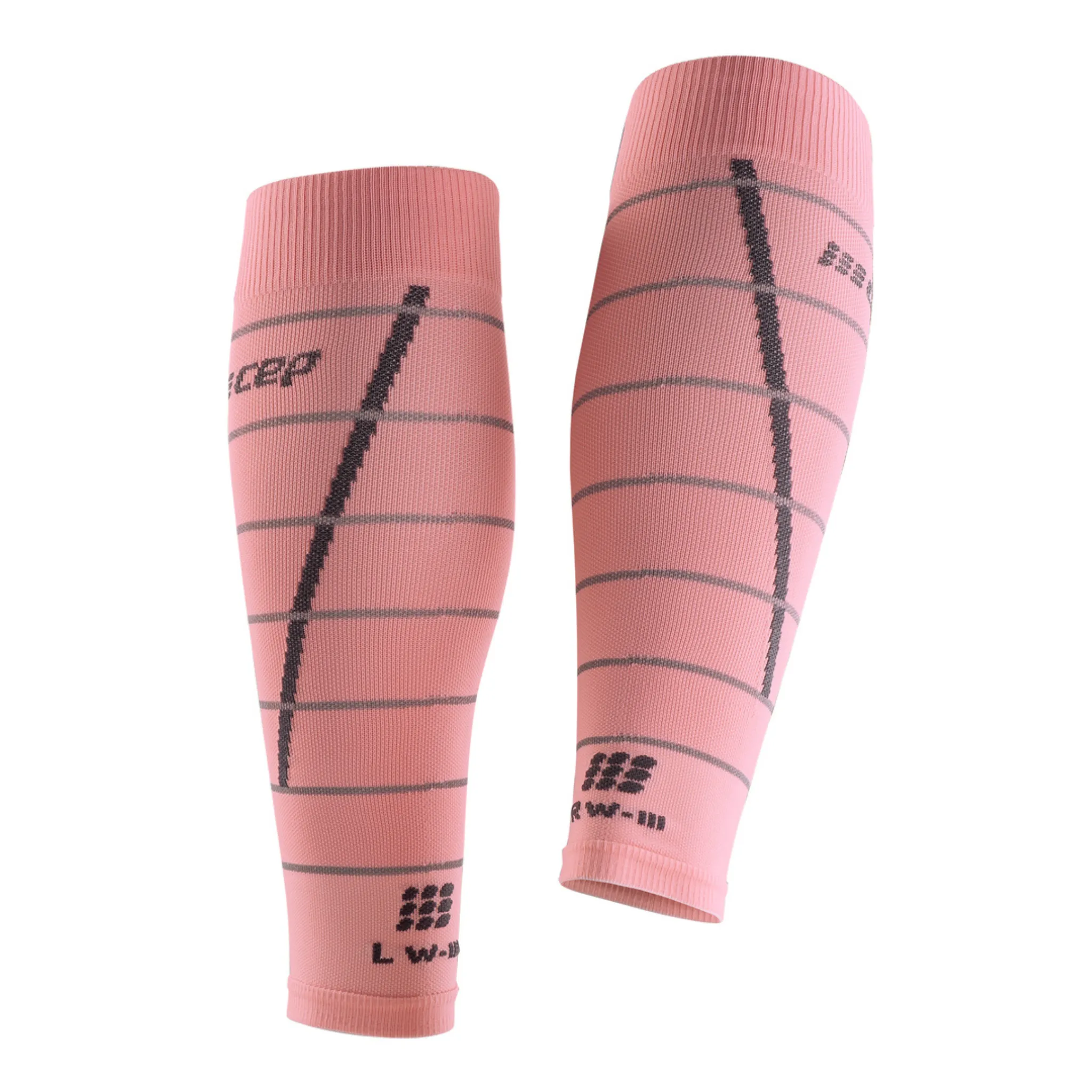 Reflective Compression Calf Sleeves, Women