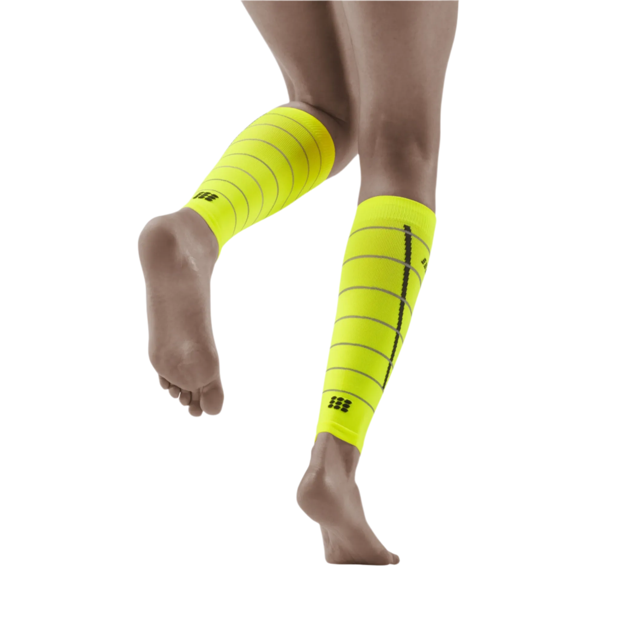 Reflective Compression Calf Sleeves, Women