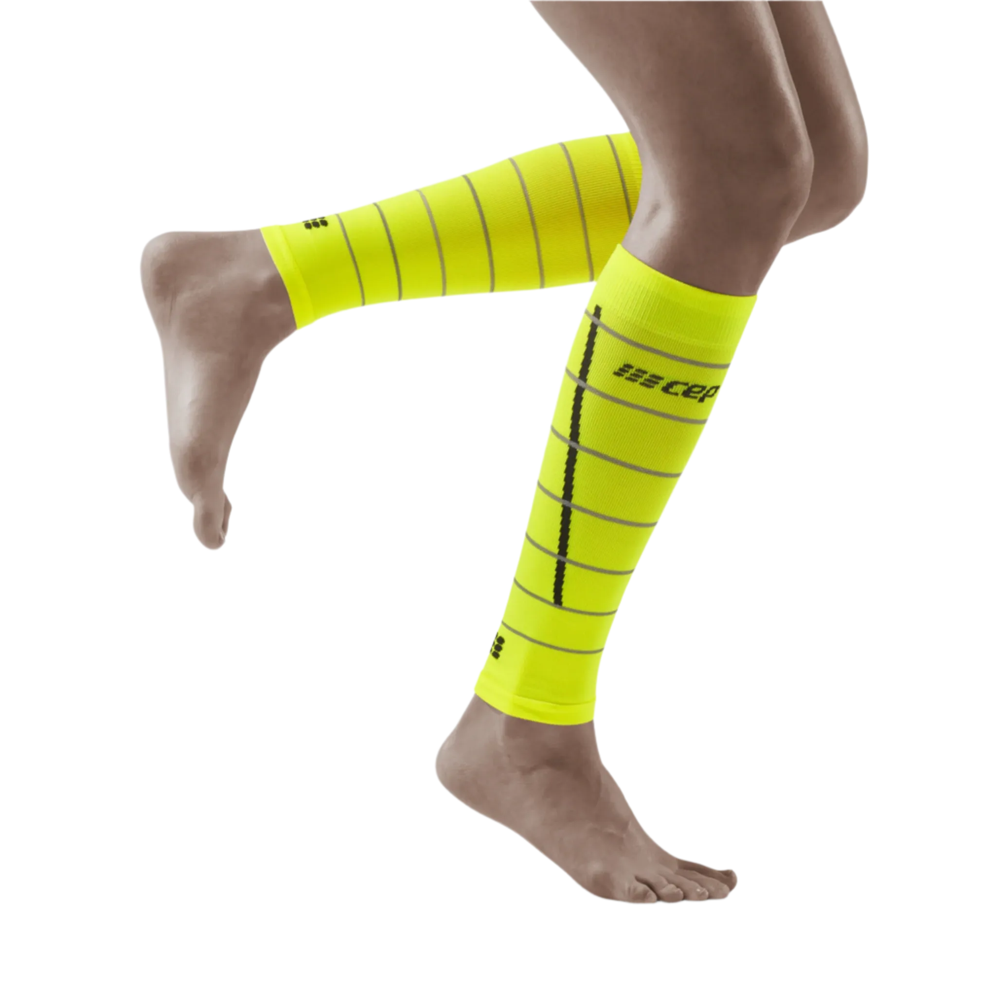 Reflective Compression Calf Sleeves, Women