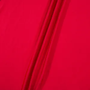 ROSE RED POLY CHARMEUSE