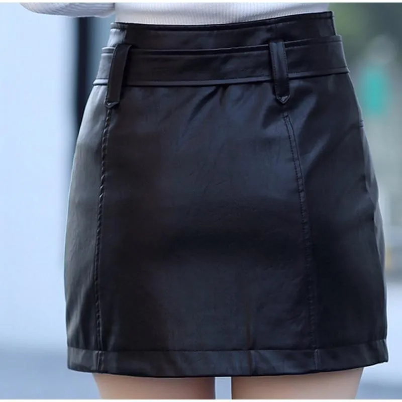 Slim High Waist Women Skirt / A-line Short Skirts in Rock Style / Rave Outfits