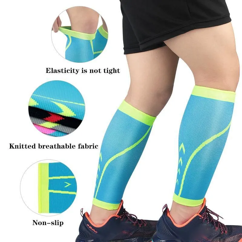 Sports Compression Leg Sleeve - 1 Pair