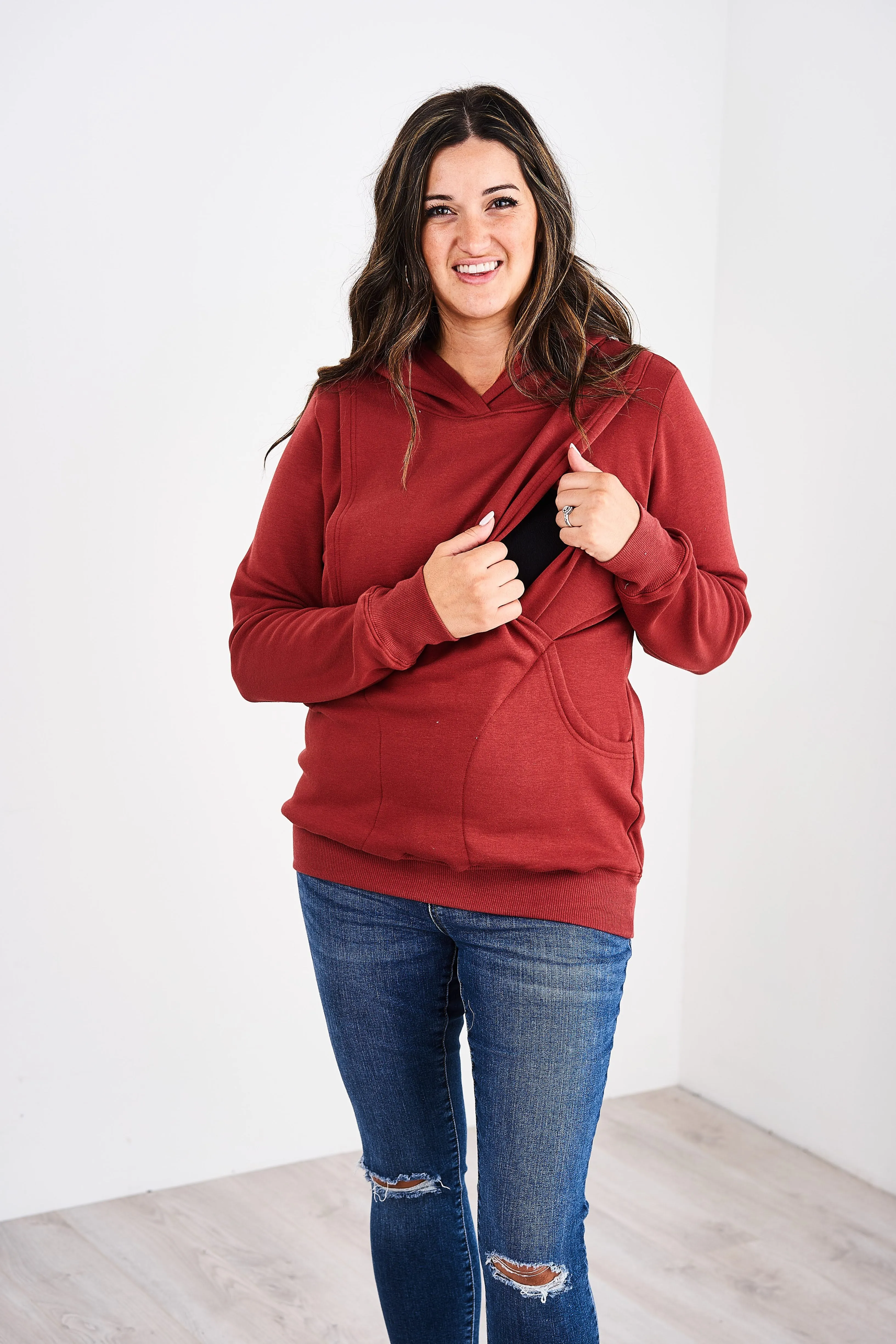 The Latched Mama Heavy Nursing Hoodie