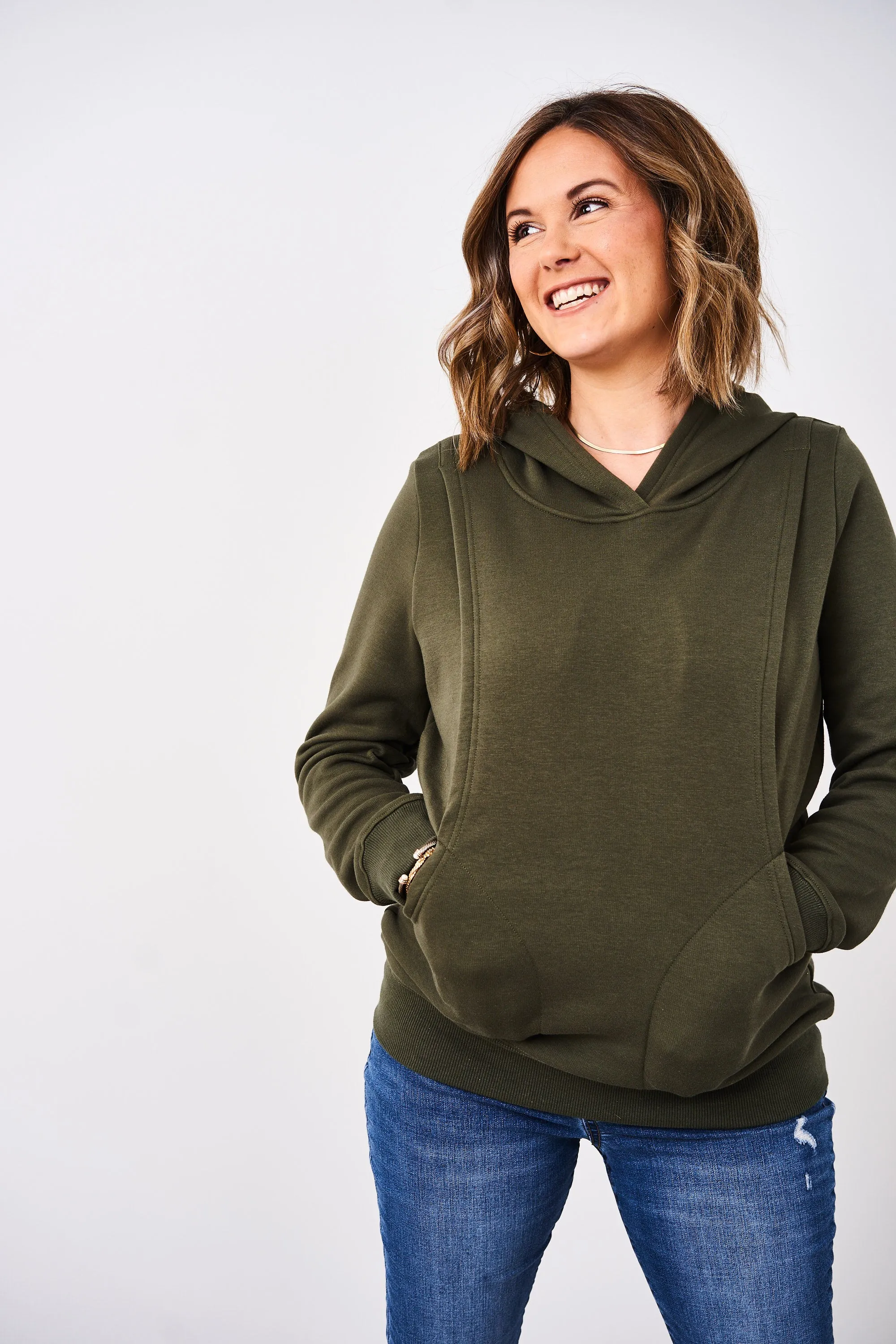 The Latched Mama Heavy Nursing Hoodie