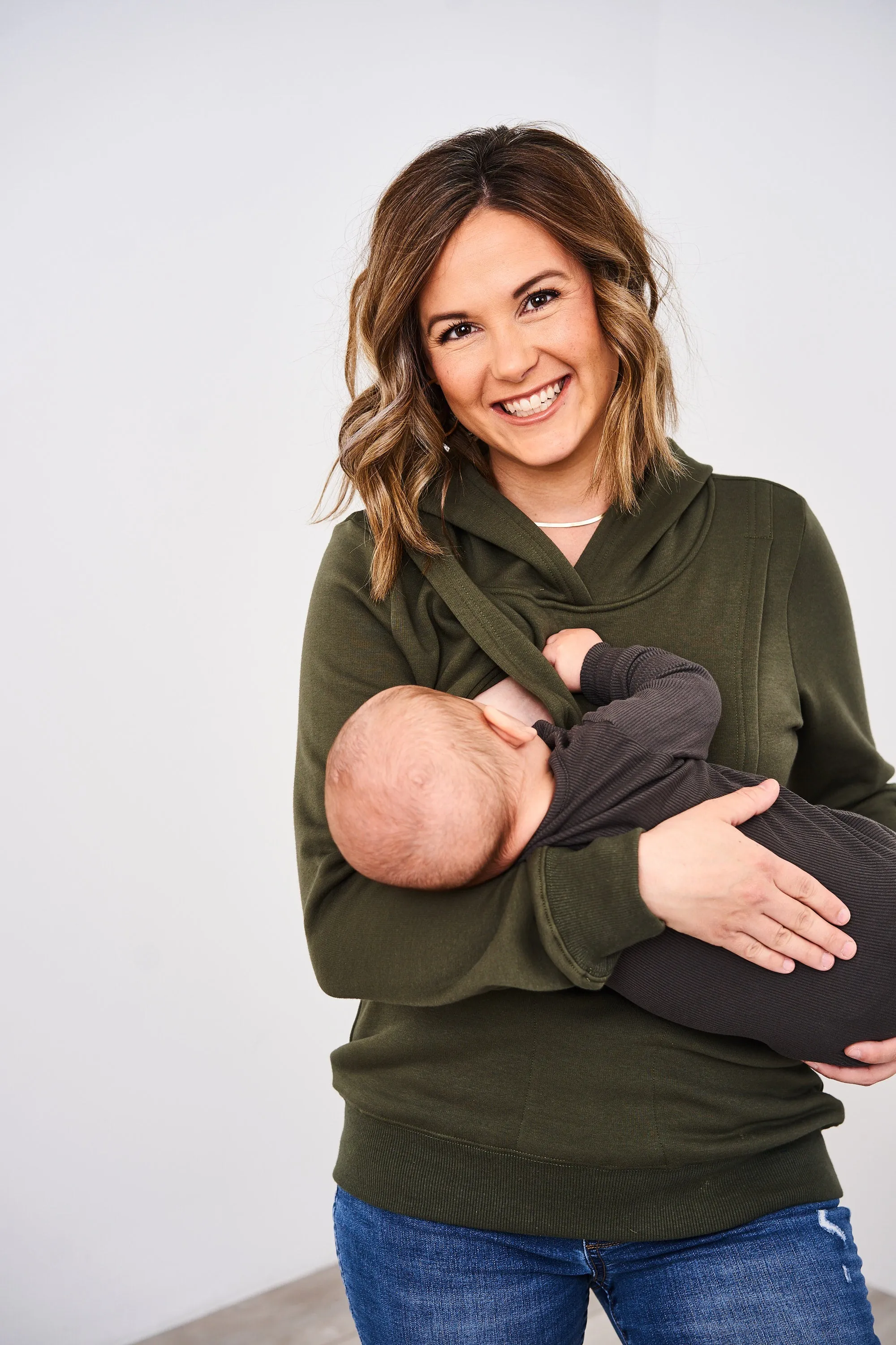 The Latched Mama Heavy Nursing Hoodie