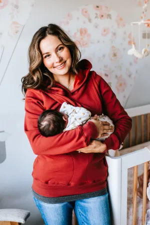 The Latched Mama Heavy Nursing Hoodie