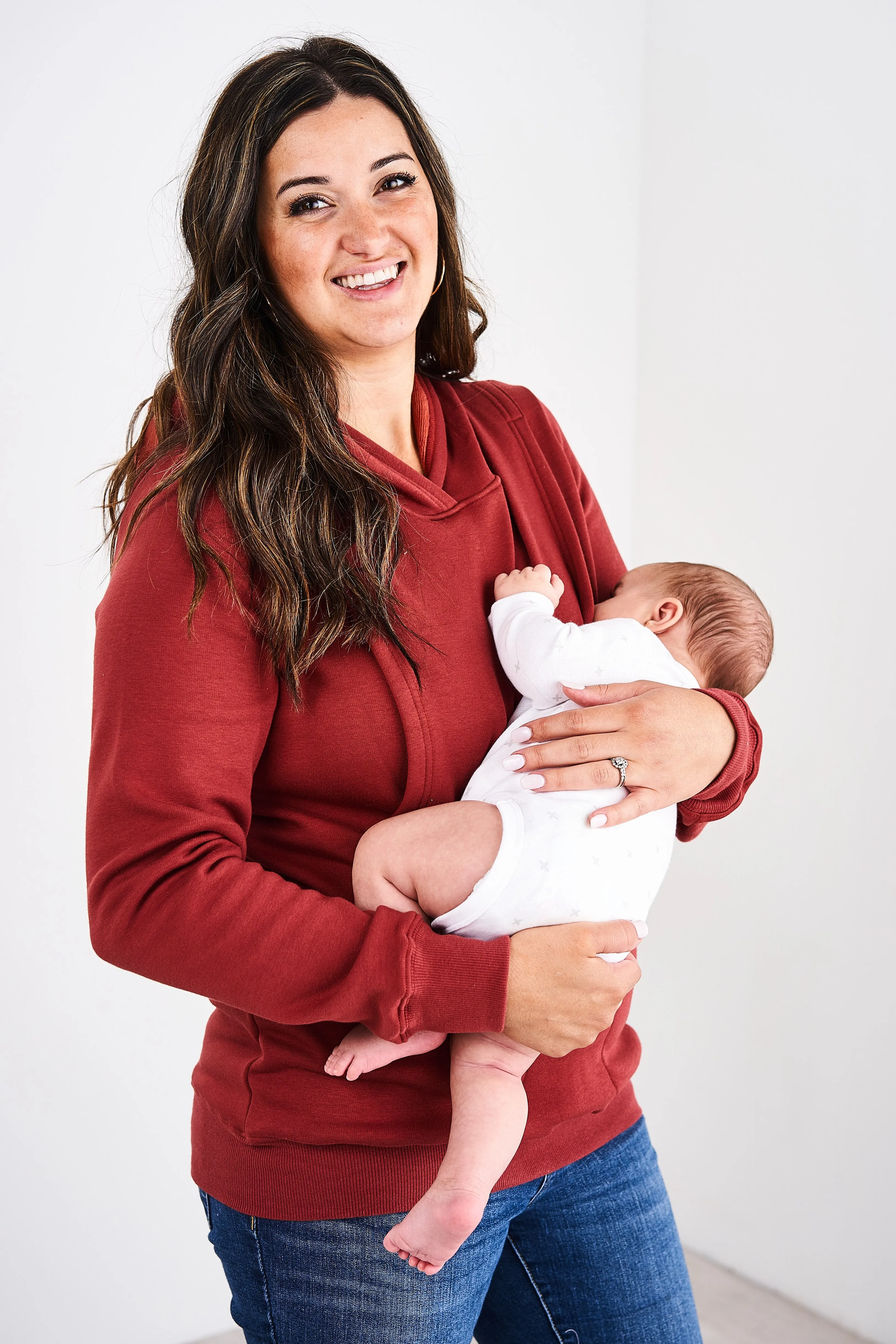 The Latched Mama Heavy Nursing Hoodie