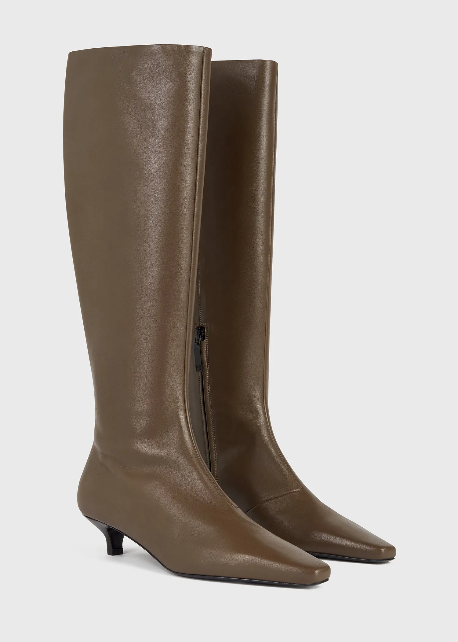 The Slim Knee-High Boot ash