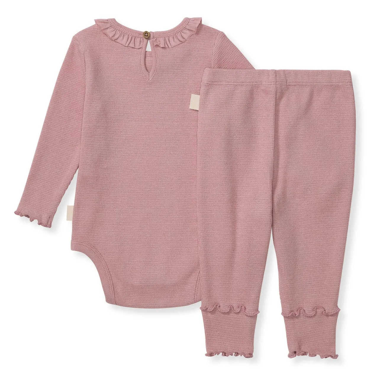 Thermal Bodysuit and Pant Set - Persian Rose