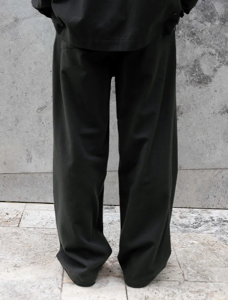 WOOL MIX EASY PANT