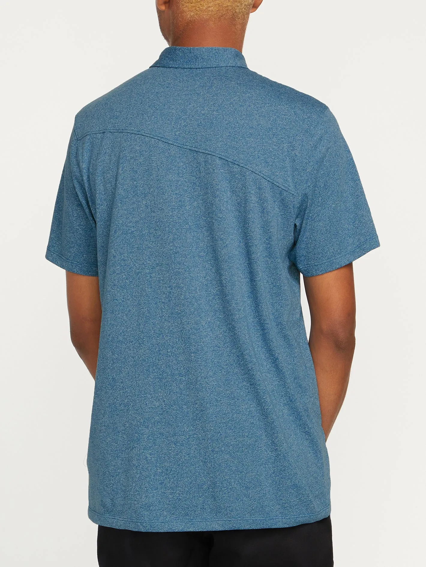 Wowzer Polo Short Sleeve Shirt - Aged Indigo