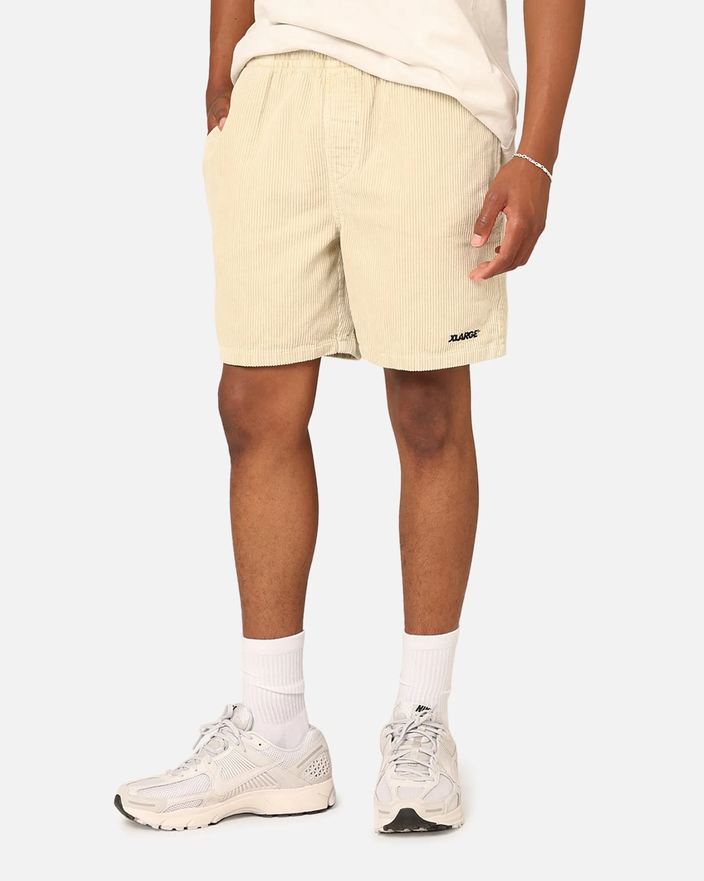 X-Large 91 Wide Corduroy Beach Shorts Pigment Tan