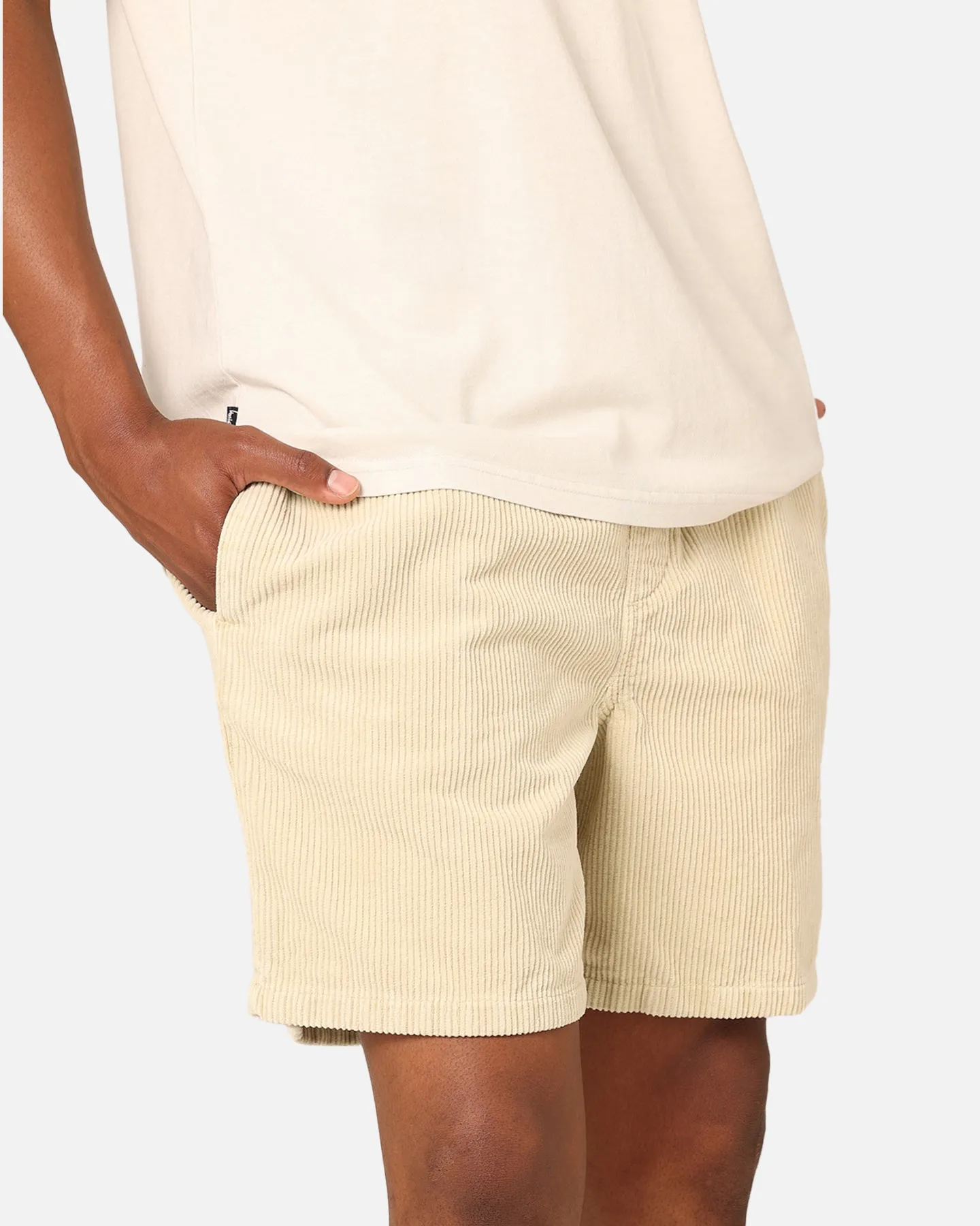 X-Large 91 Wide Corduroy Beach Shorts Pigment Tan