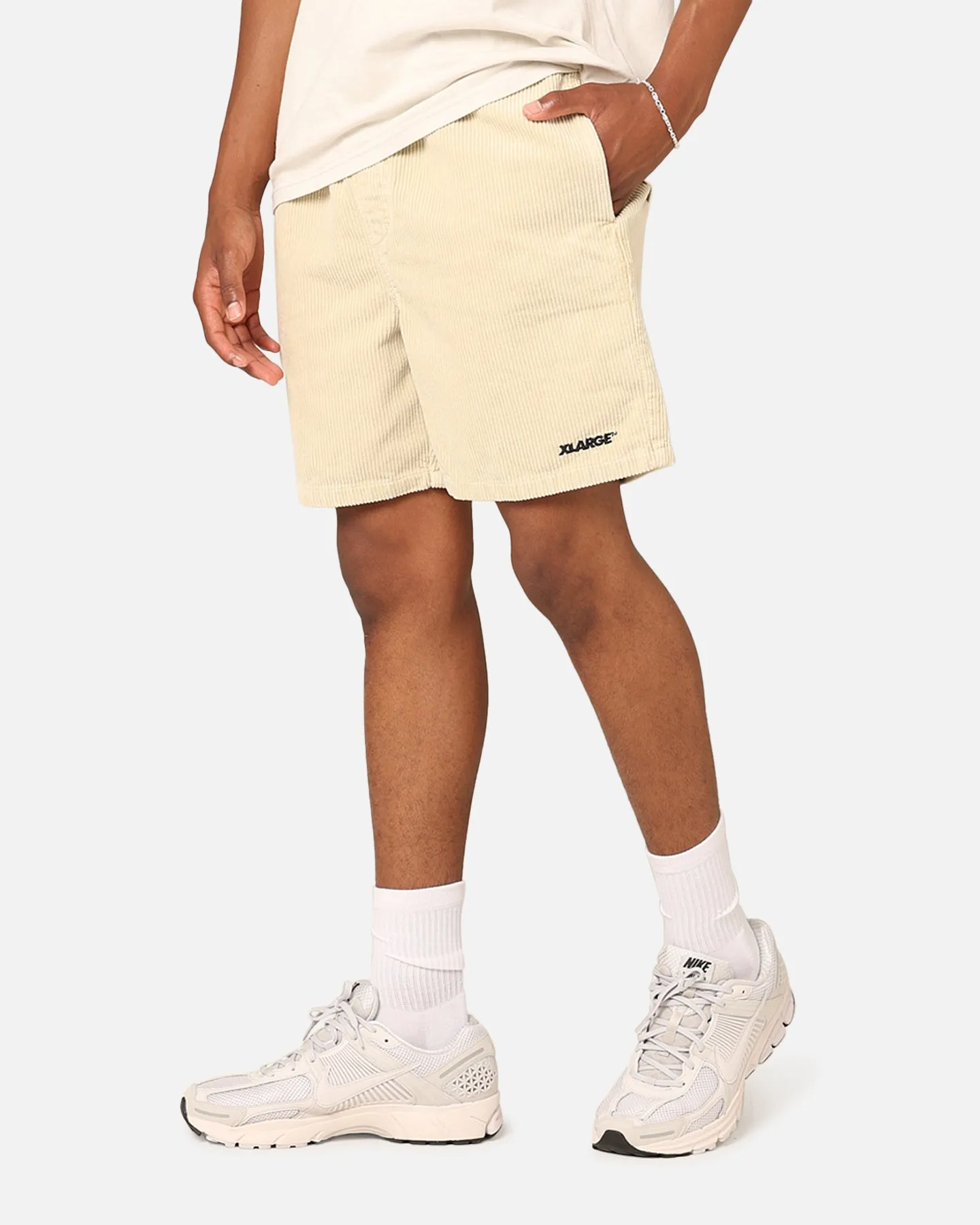 X-Large 91 Wide Corduroy Beach Shorts Pigment Tan