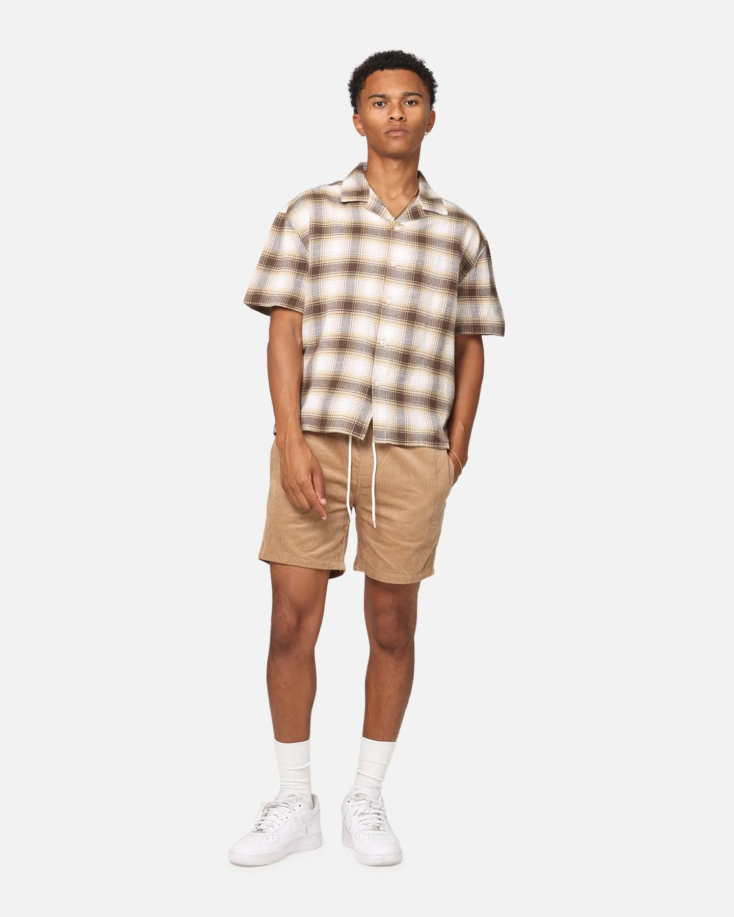 XXIII Riven Corduroy Shorts Sand